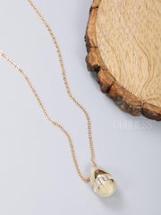 Golden Curve Pendants