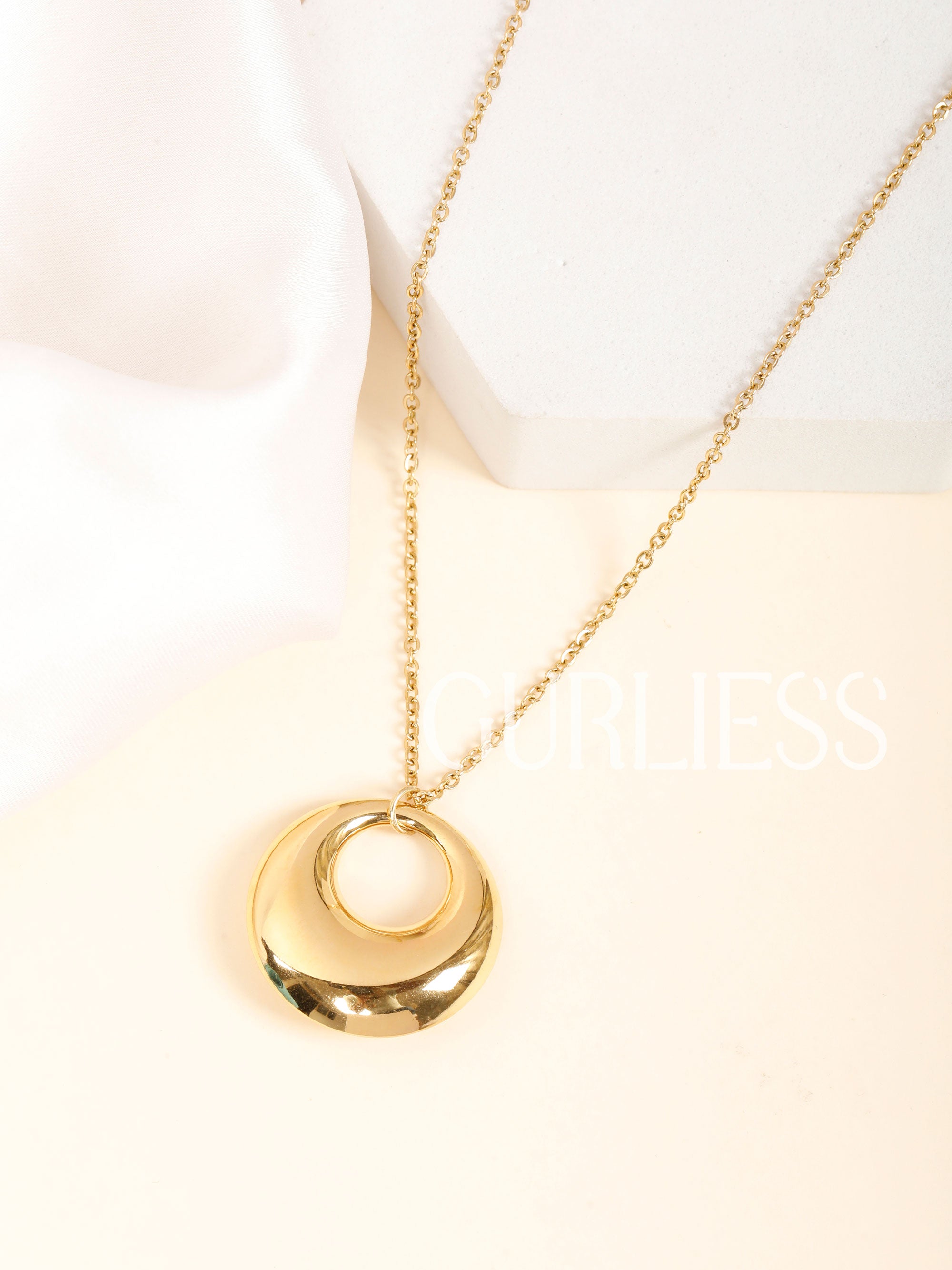 Golden Orbit Pendants