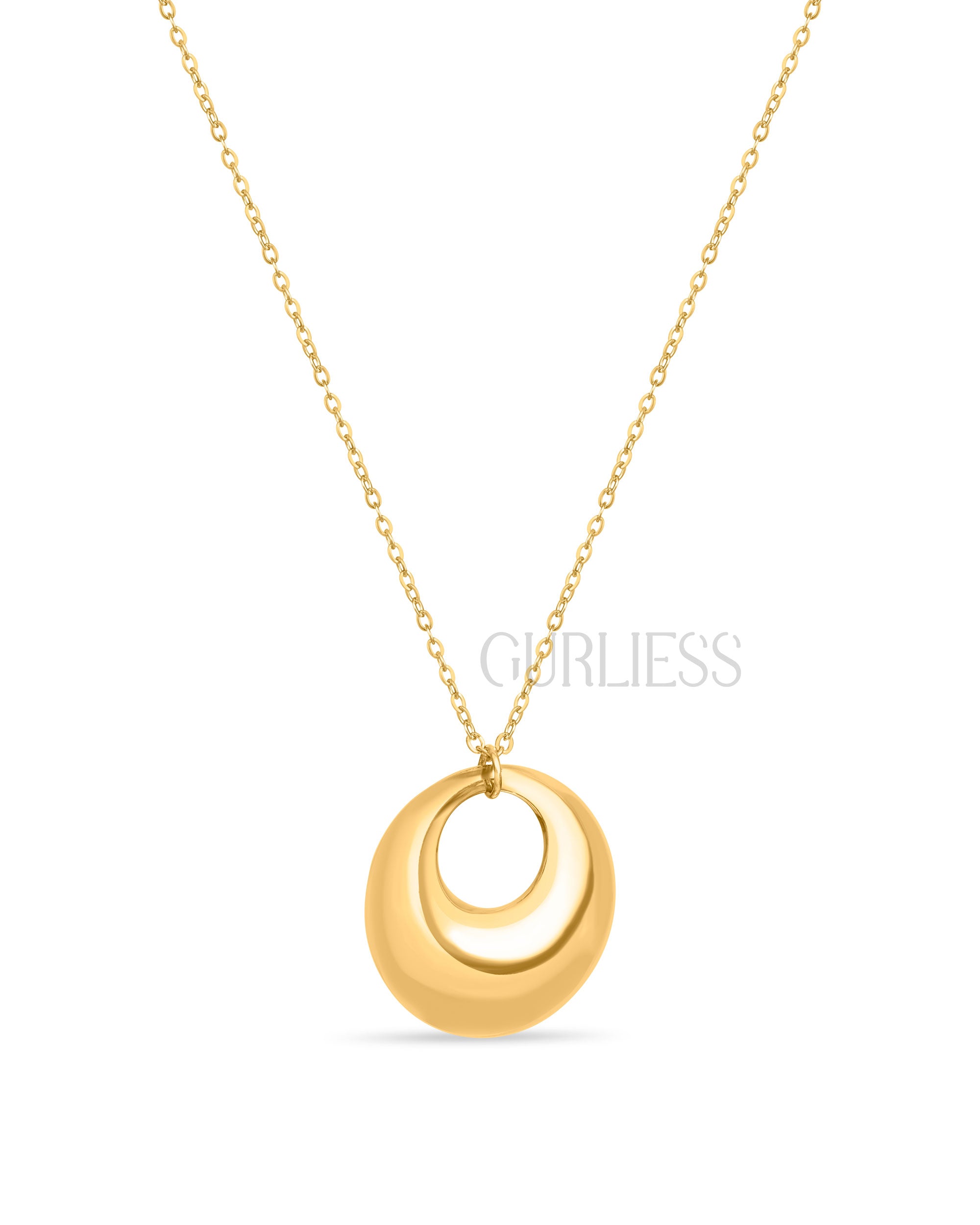Golden Orbit Pendants