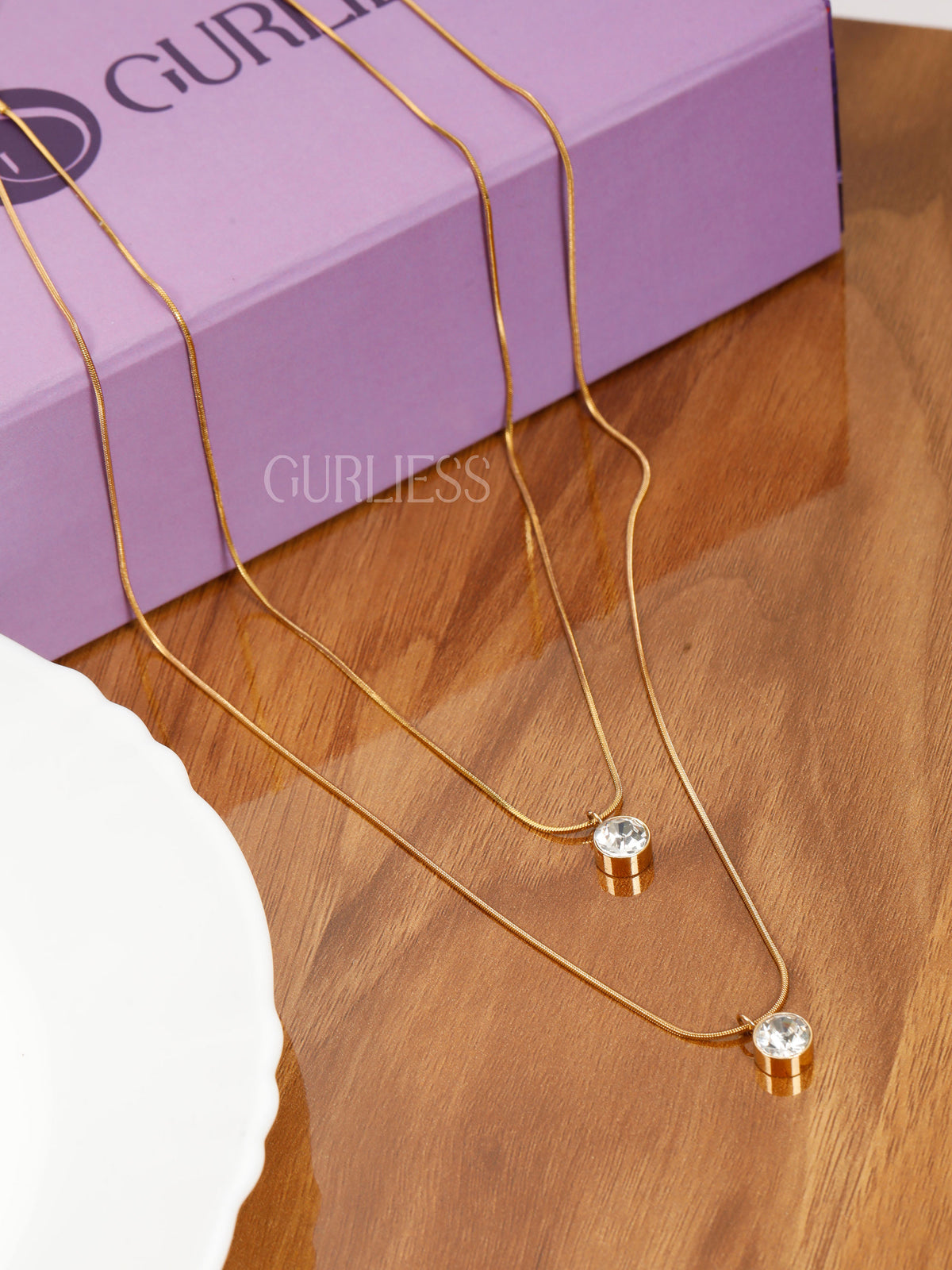 Diamond Twirl Pendants
