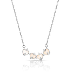Abstract Flora/Dazzling Hearts Pendants