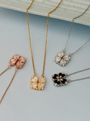 Abstract Flora/Dazzling Hearts Pendants