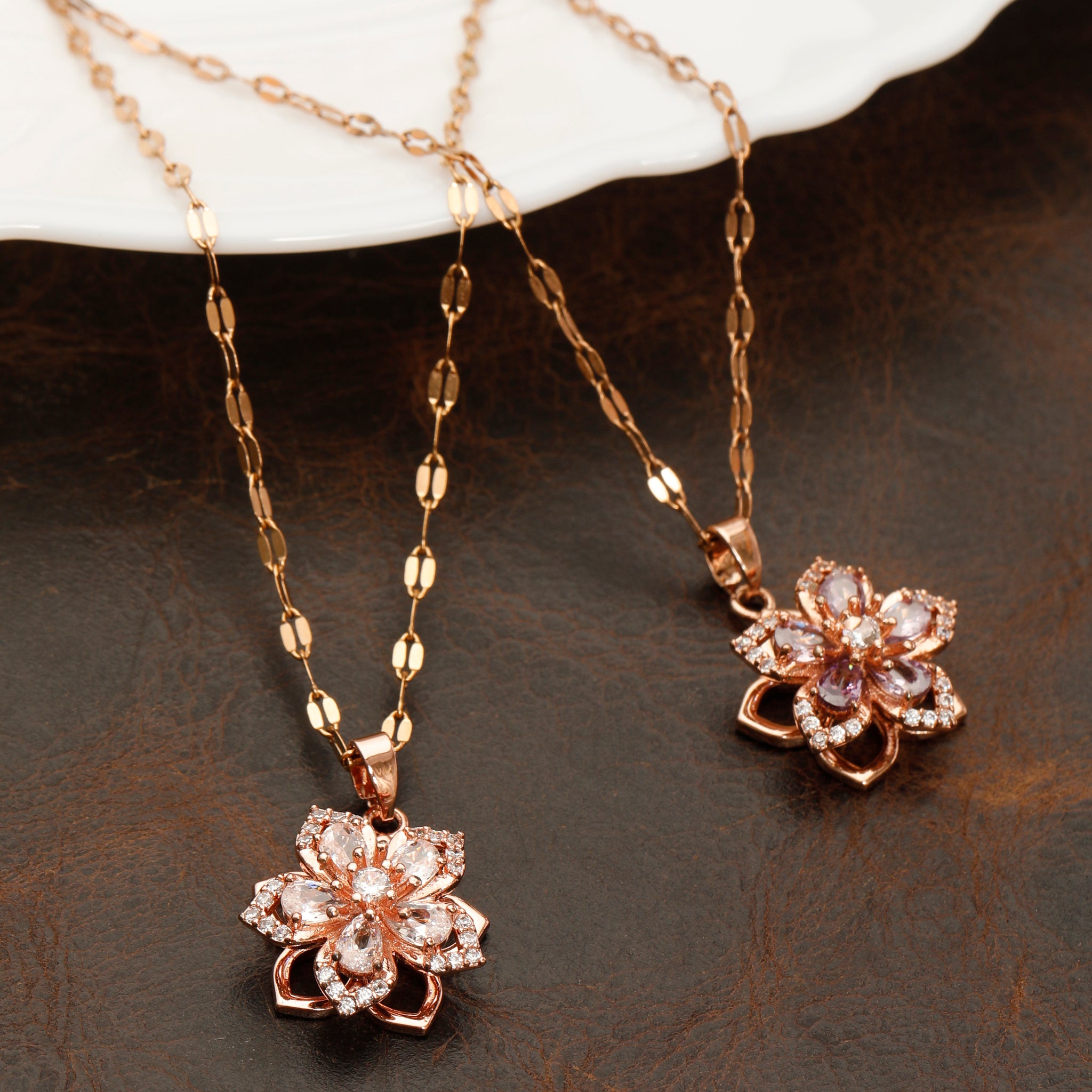 Floral Flare Pendants