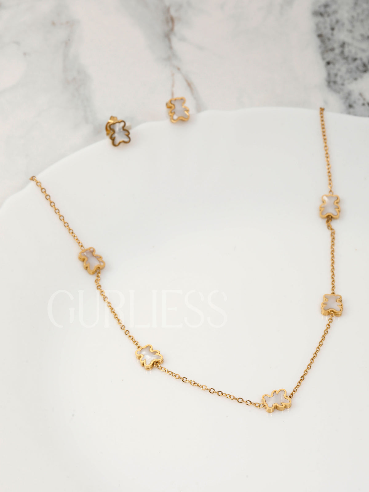 Trending Teddy Jewellery Set