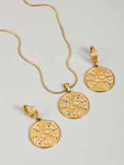 Edgy Grandeur Jewellery Set