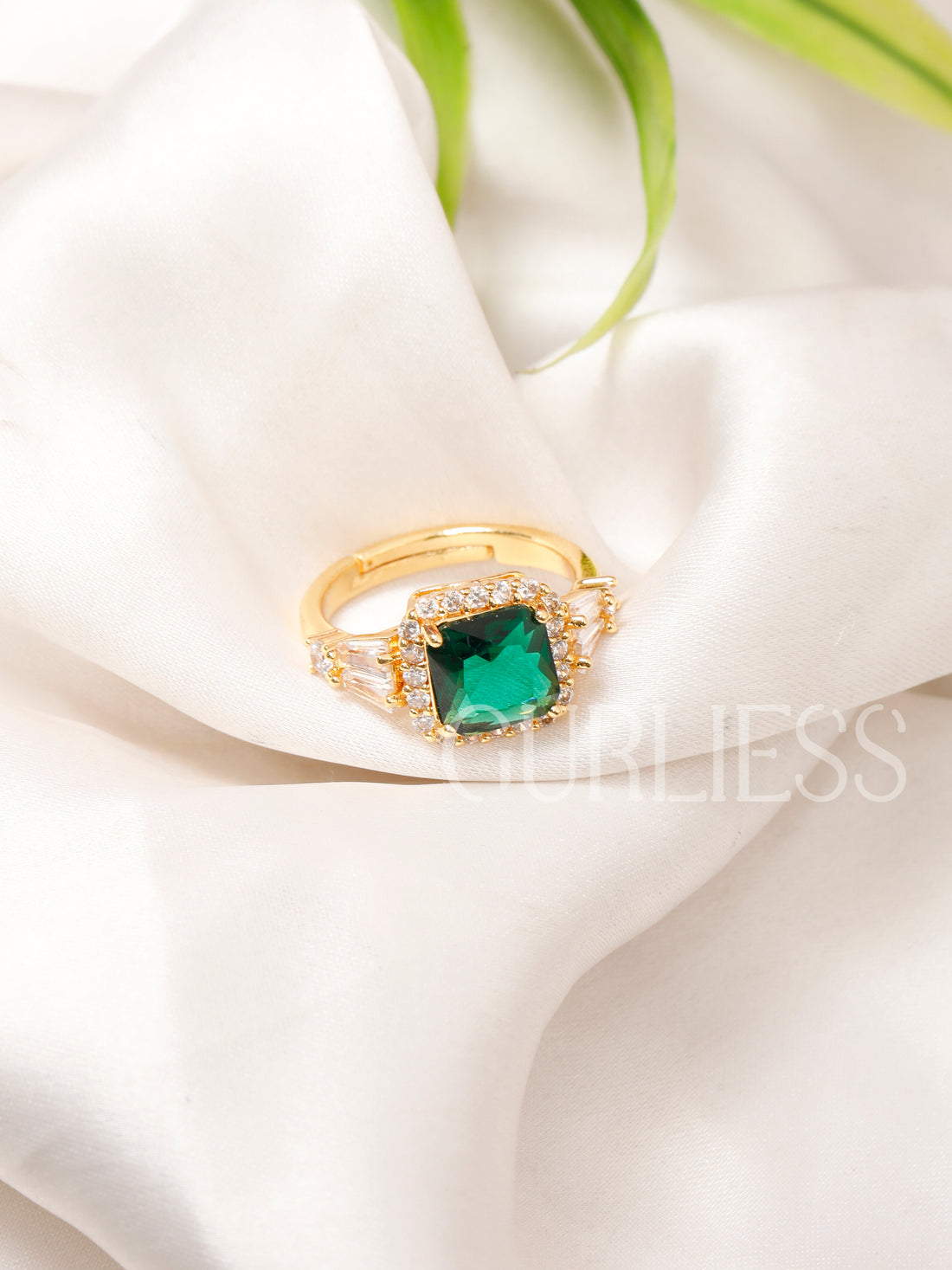 Green Diamond Rings