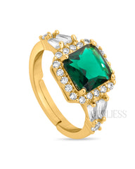 Green Diamond Rings