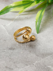 Orbit Gold Rings
