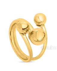 Orbit Gold Rings