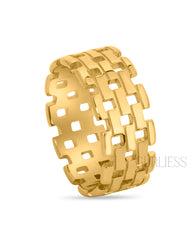 The Classic Chain Gold Rings