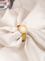Jade Gold Rings