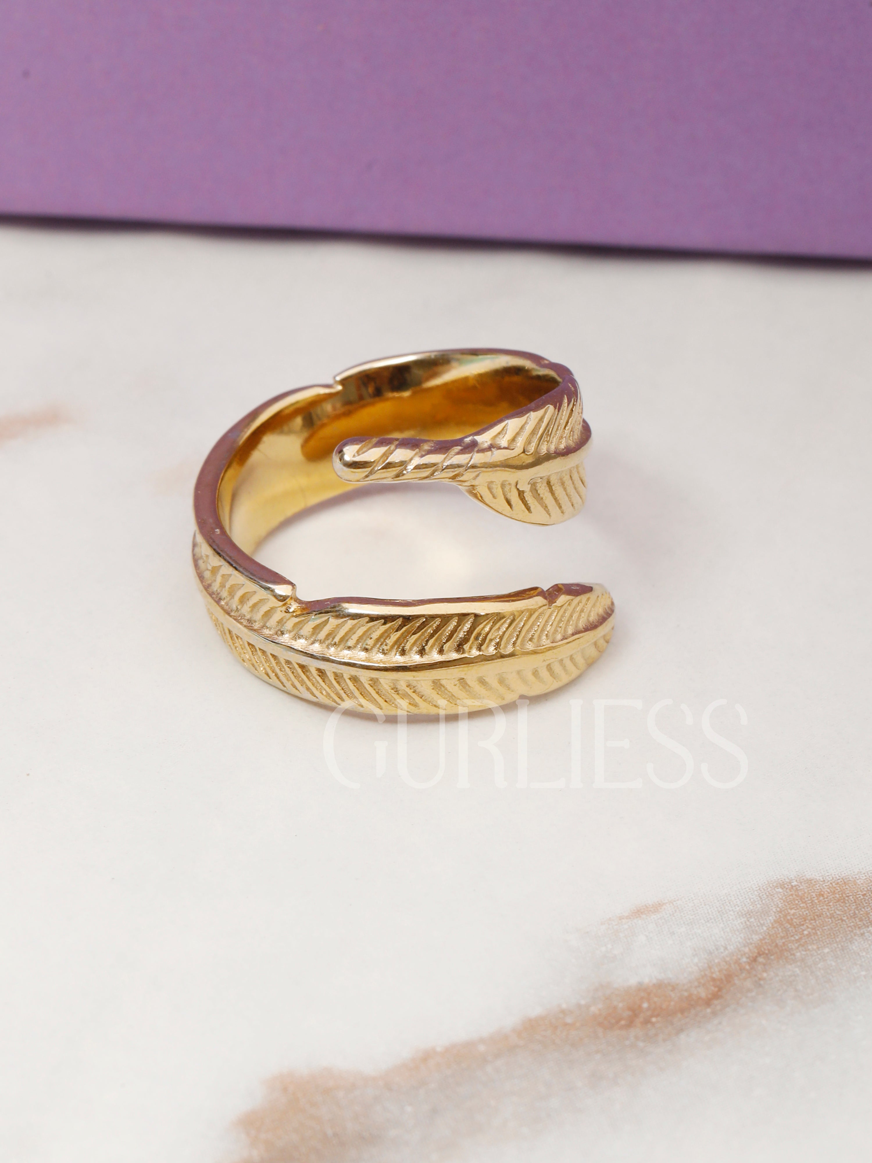 Star Dust Gold Rings