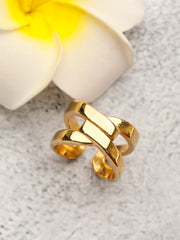 Prism Gold Rings