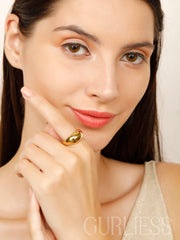 Cosmos Gold Rings