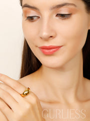 Cosmos Gold Rings