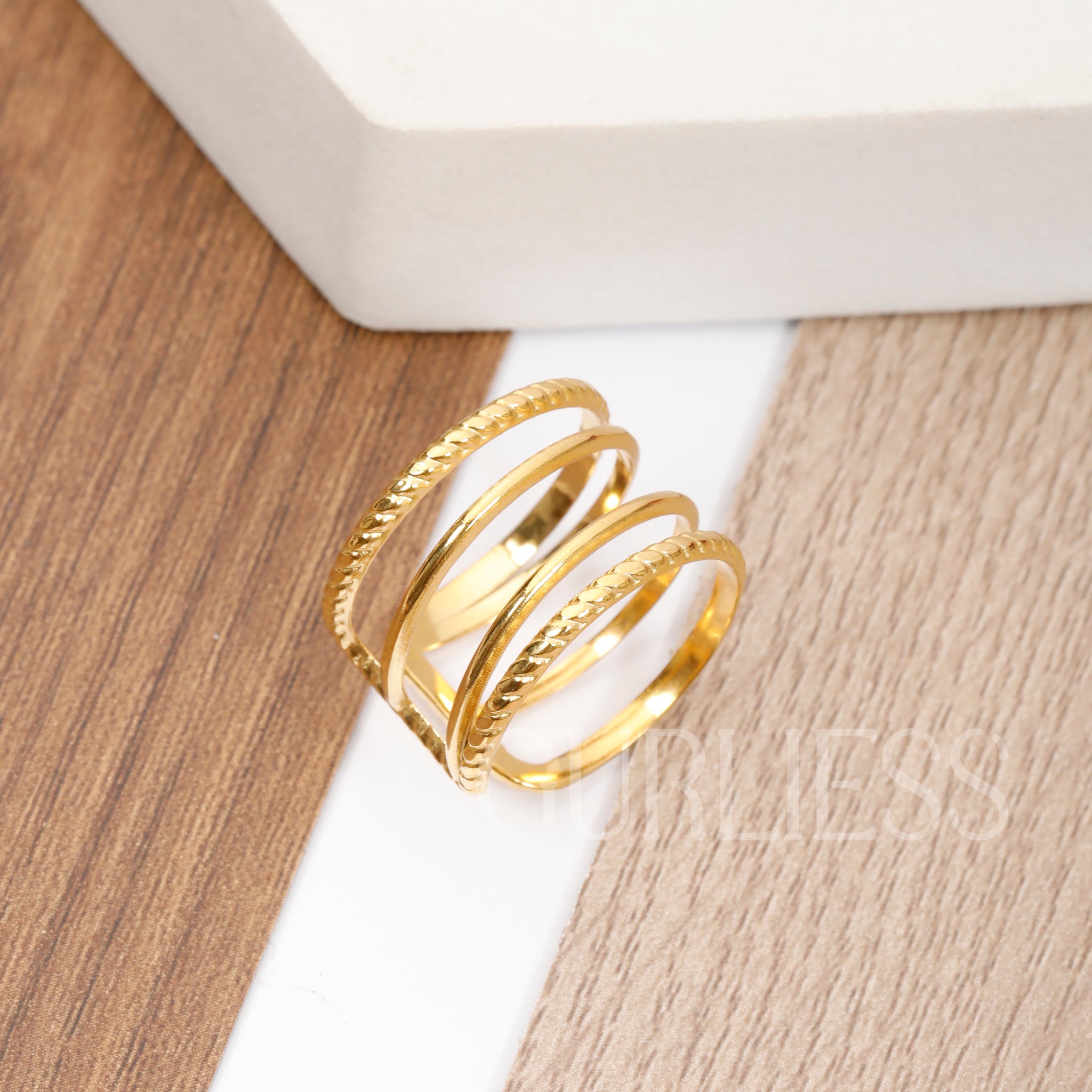 Trinity Gold Rings