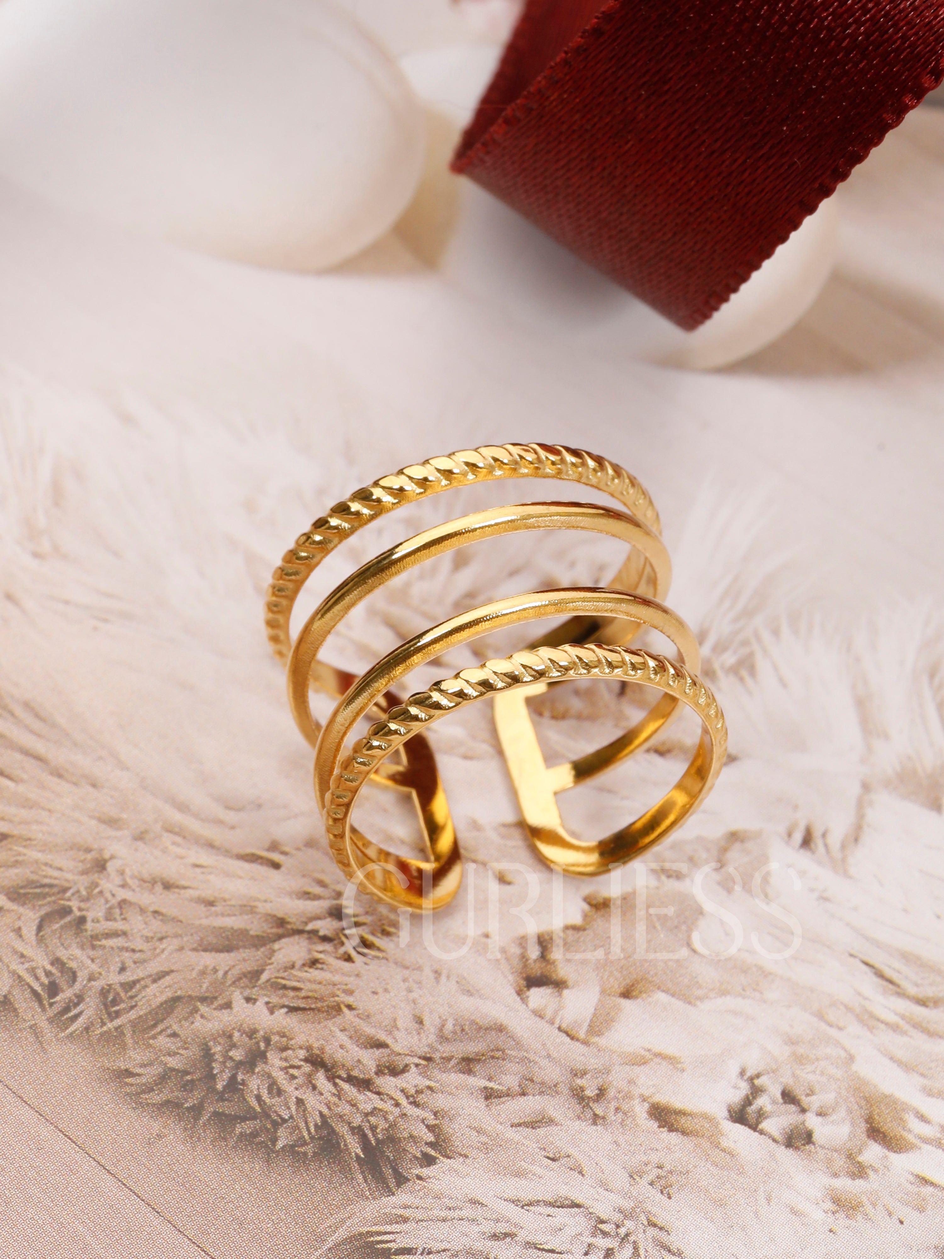 Trinity Gold Rings