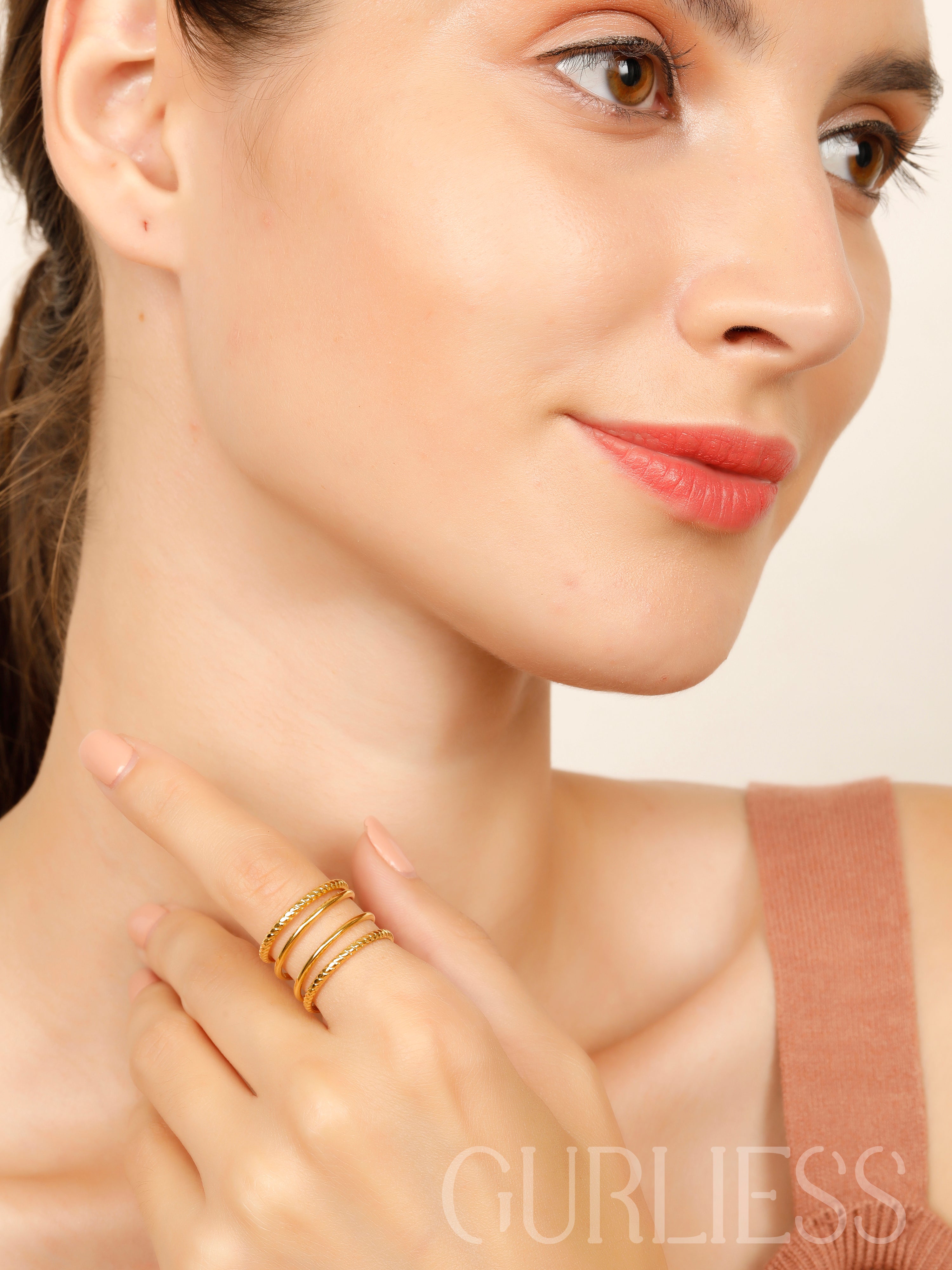 Trinity Gold Rings
