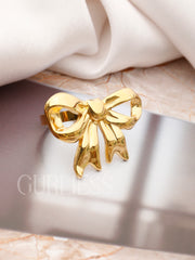 Bow know Gold Rings