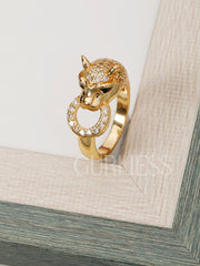 Claw Gold Rings