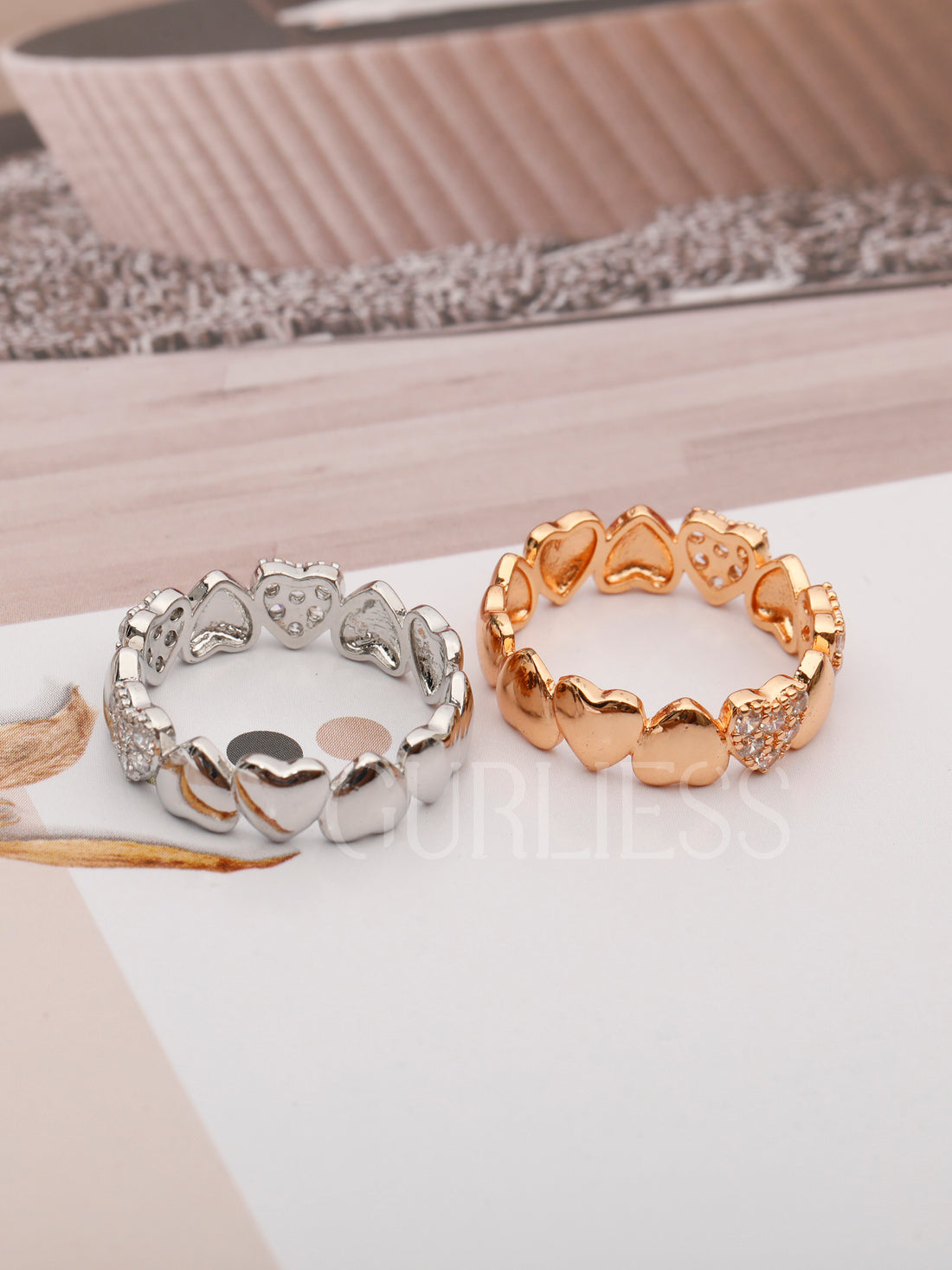 Heart Cluster  Rings