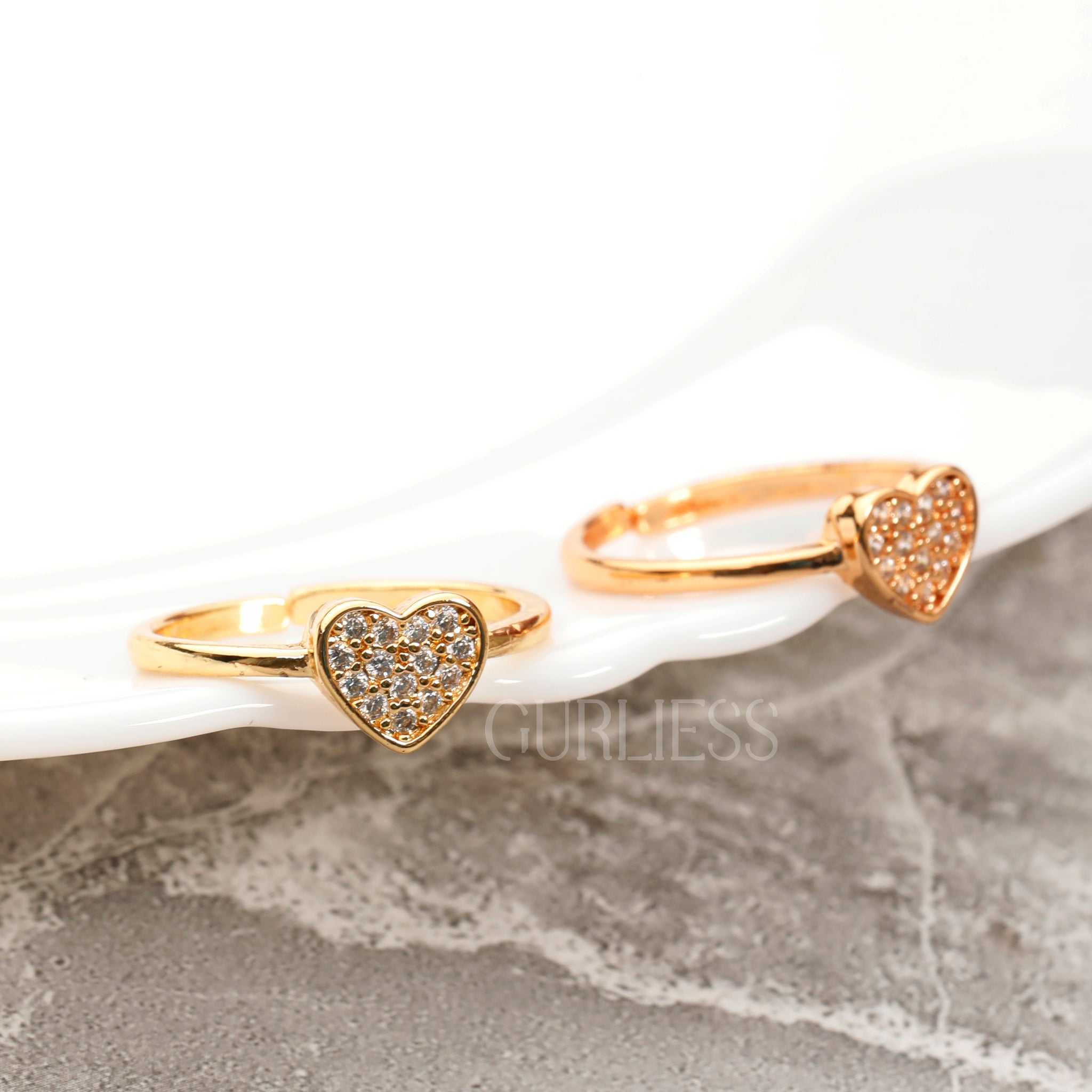 Heart Parade Rings