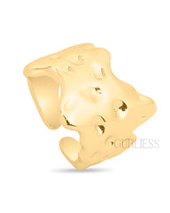 Earth Bloom Gold Rings