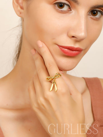 Girly Gold Rings