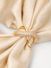Diamond Devotion Gold Rings