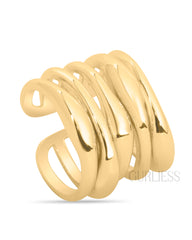 Exquisite Ensemble Gold Rings