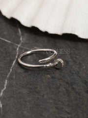 Triton Silver Minimal Rings