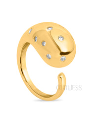 Eye Catcher Gold Rings